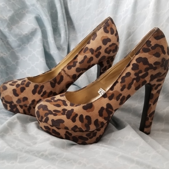 Cheetah womens high heels - Picture 2 of 3